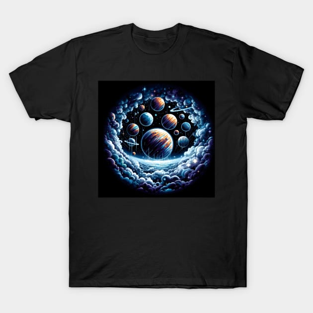 space travel T-Shirt by vaporgraphic